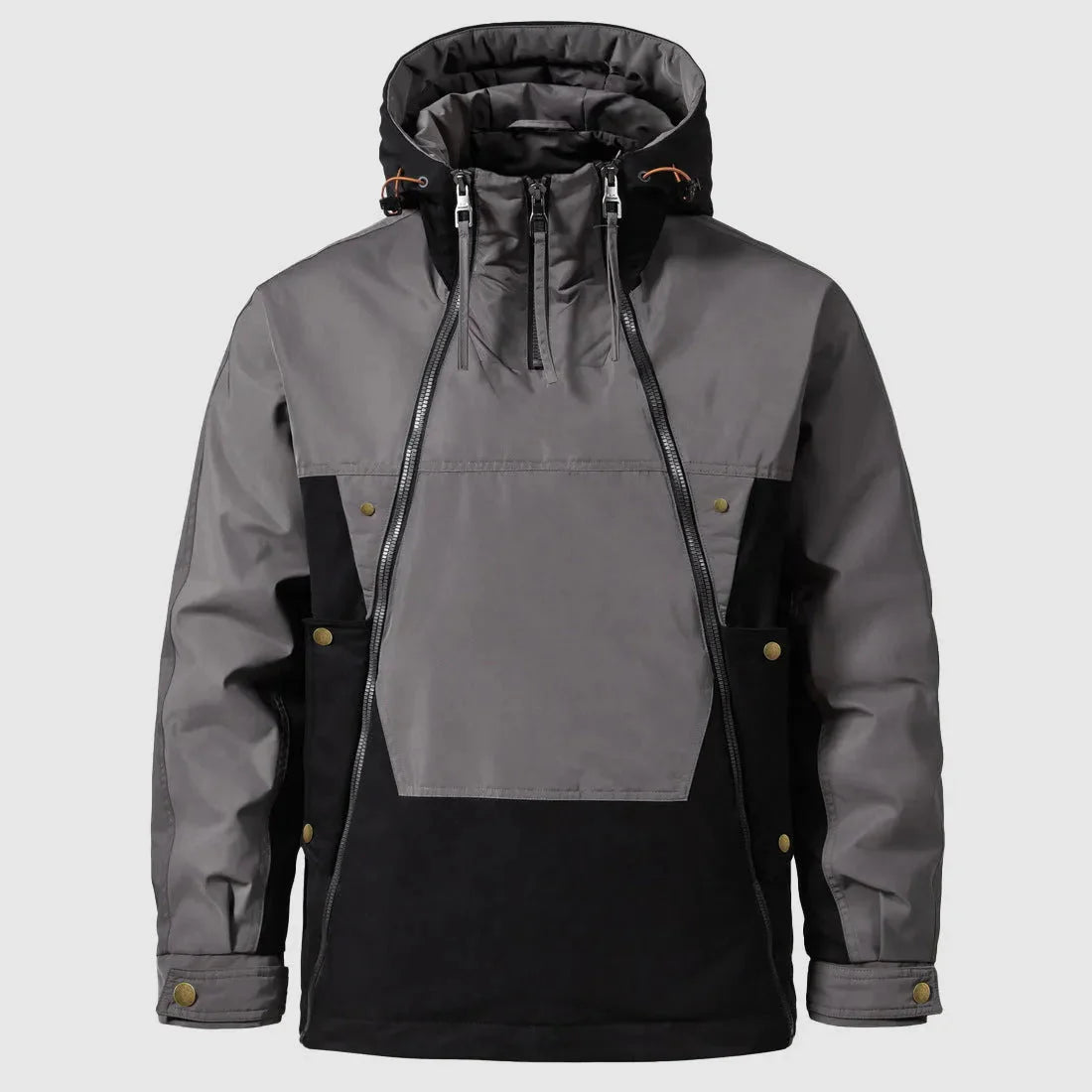 Veste Homme Anorak Décontractée Rembourrée avec Poches 3