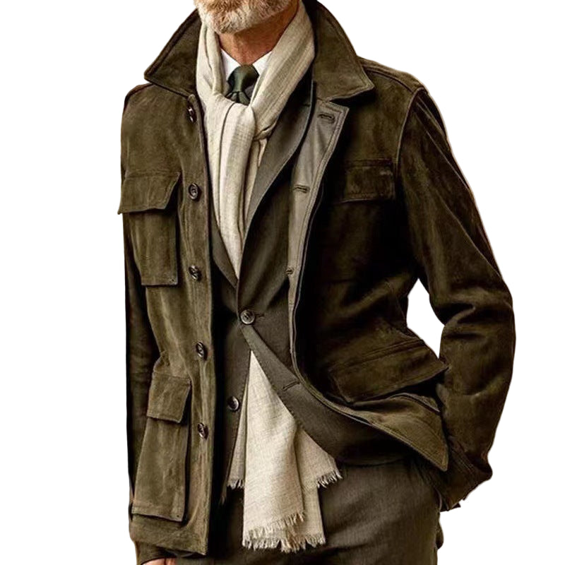 Veste Homme Classique Boutonnée 0