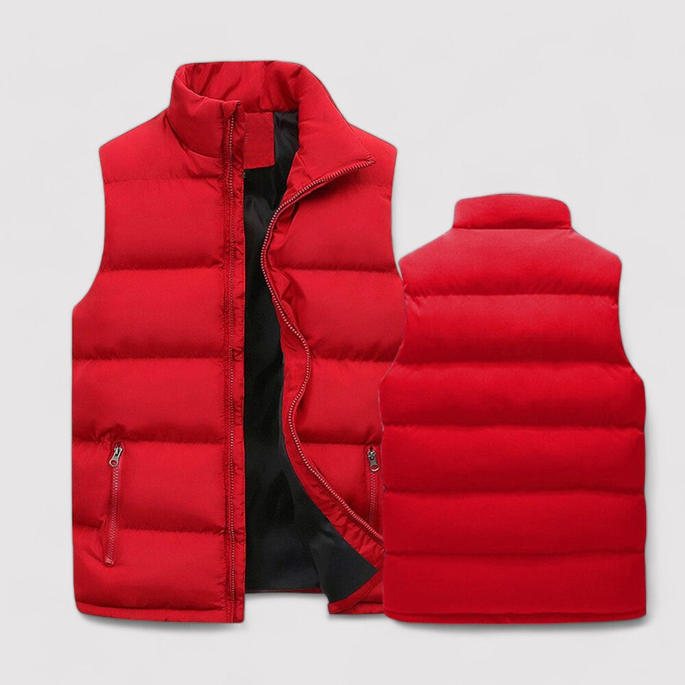 Veste Homme Doudoune Sans Manche Moderne Ajustée 4
