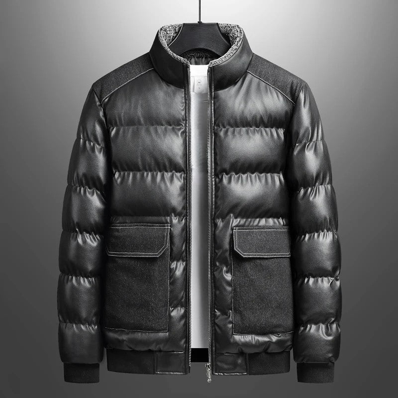 Veste Homme Doudoune à Patch en Jean Moderne 0