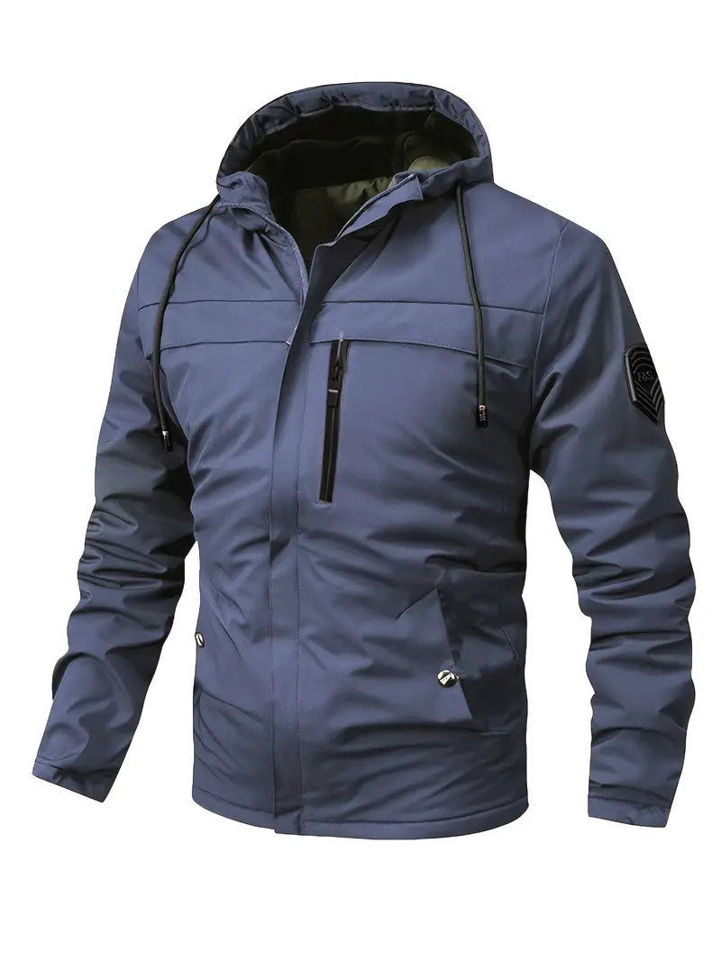 Veste Homme Légère à Capuche Moderne pour Activités Extérieures 4