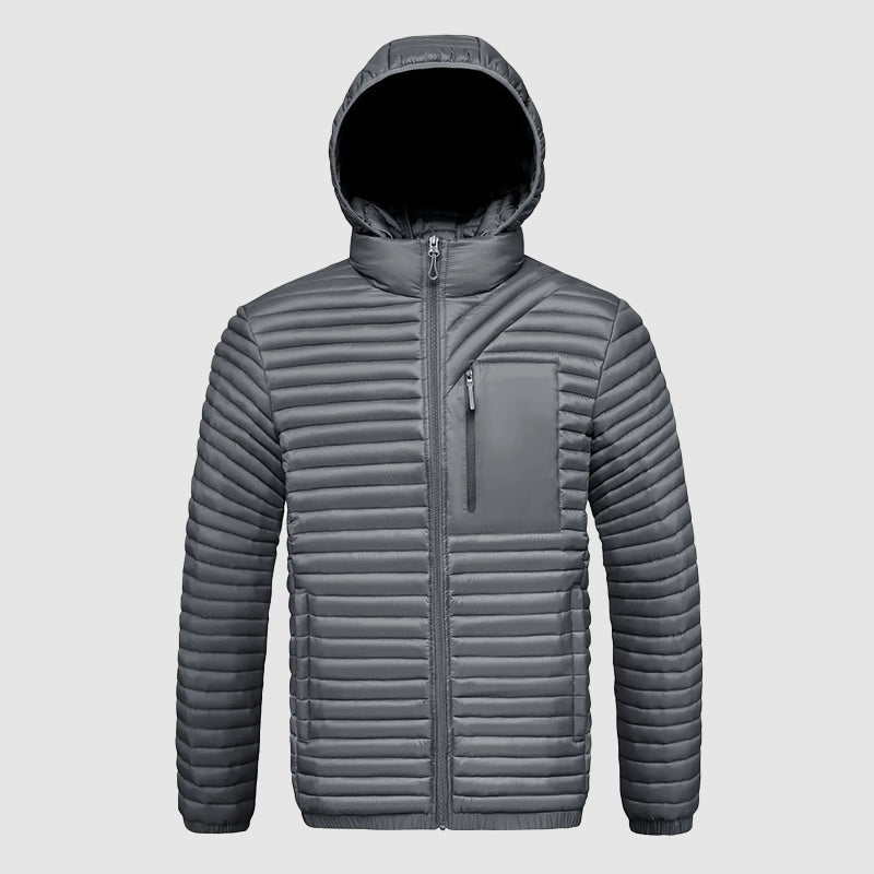 Veste Homme Matelassée à Capuche Moderne 3