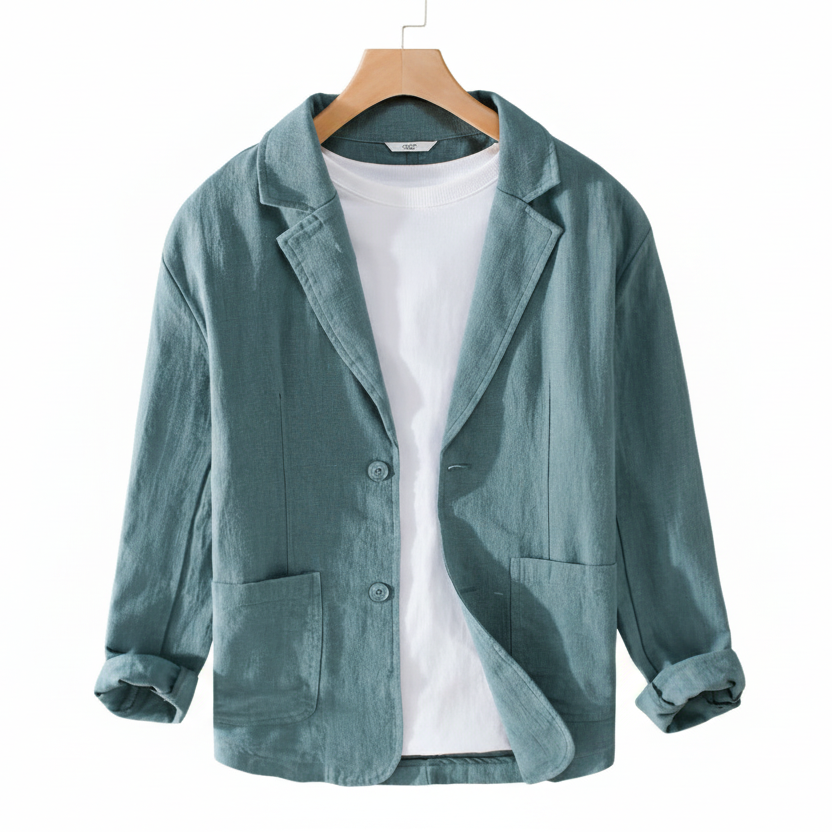 Veste Homme Vintage Confortable Style Décontracté 4
