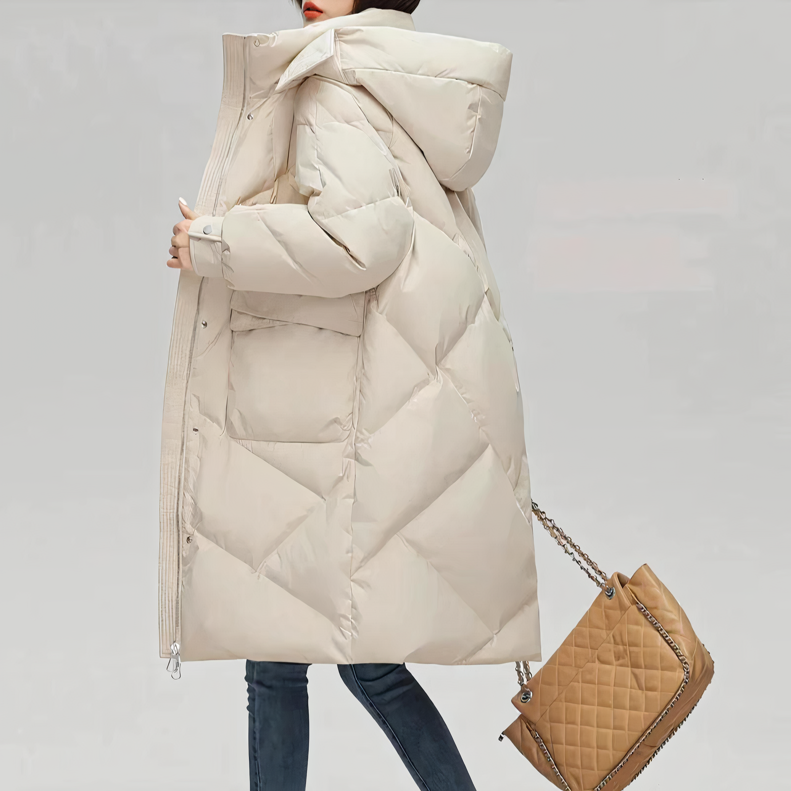 Veste Longue Femme Chic 4