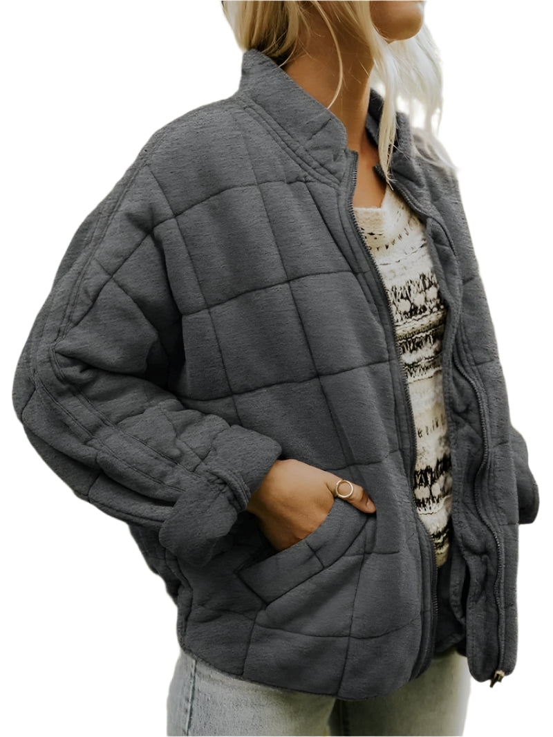 Veste Matelassée Femme Style Classique 0