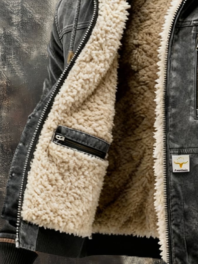 Veste Thermique pour Hommes au Style Robuste 3