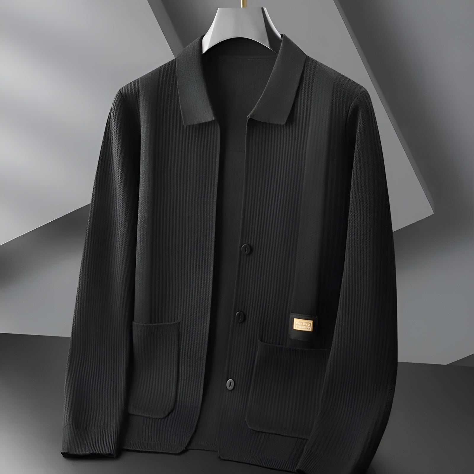 Veste Tricotée pour Homme Chic 1
