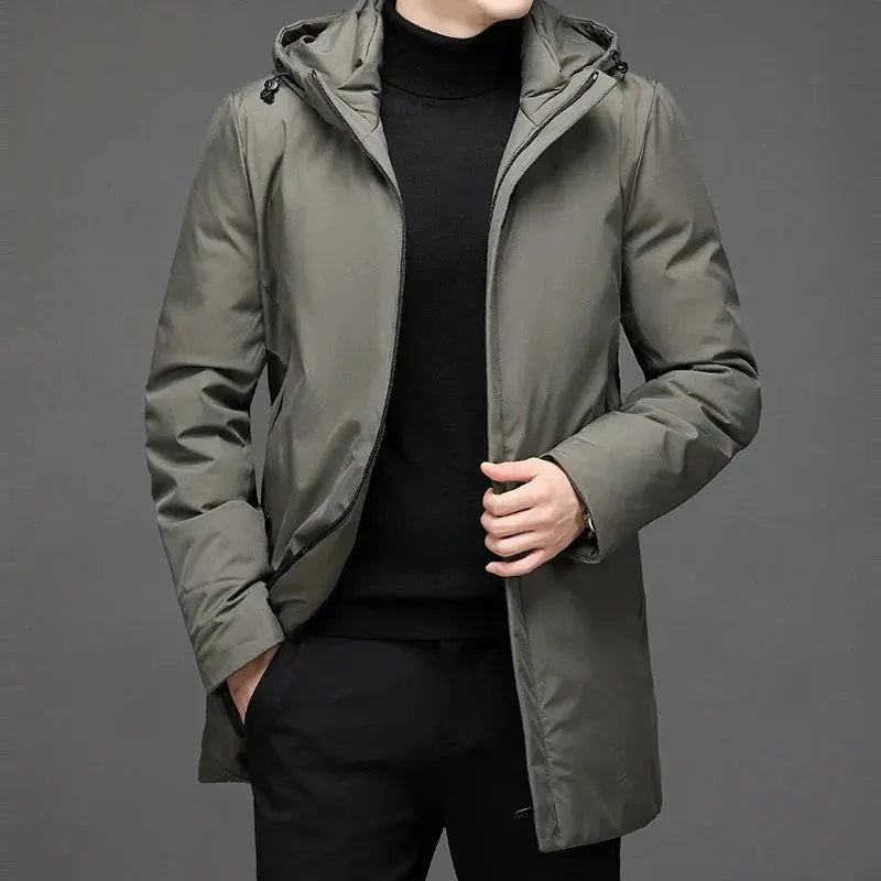 Veste Unisexe Chic Ajustée avec Garniture 3