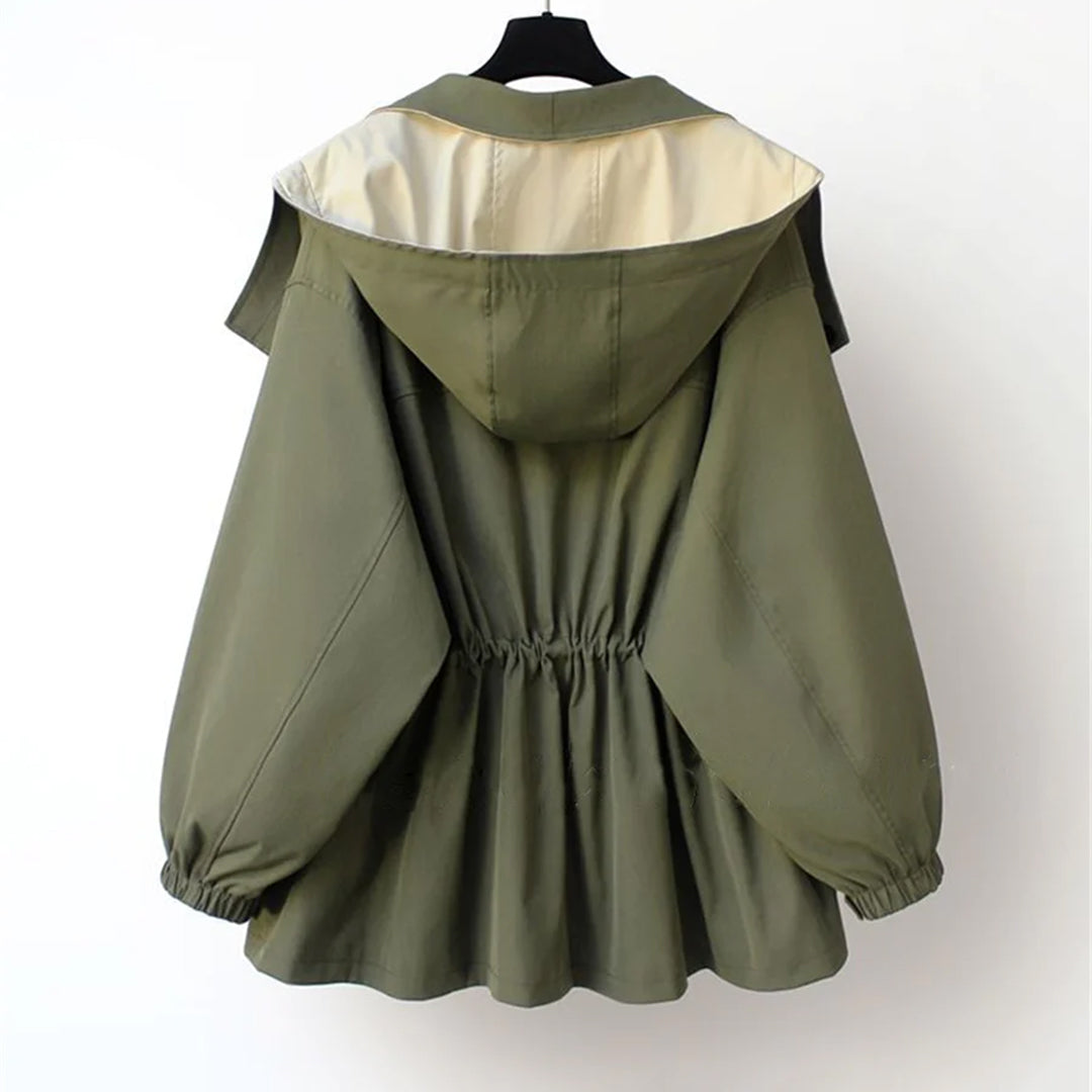 Veste à Capuche Double Couche pour Femmes Chic 1
