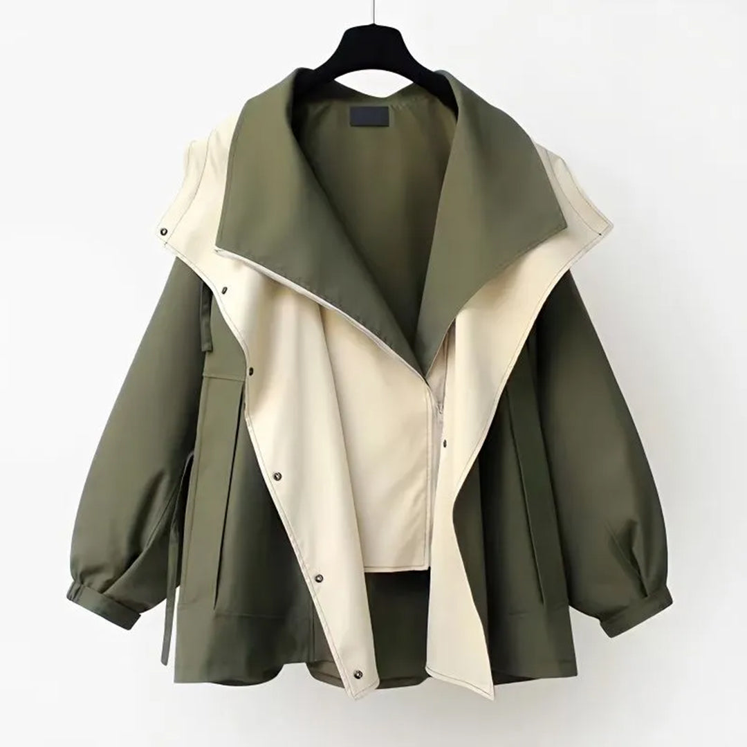 Veste à Capuche Double Couche pour Femmes Chic 3