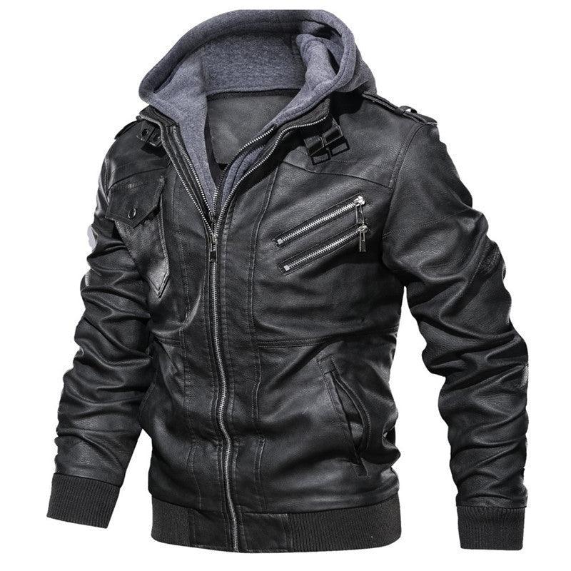 Veste à Capuche Zippée Ample pour Hommes 1