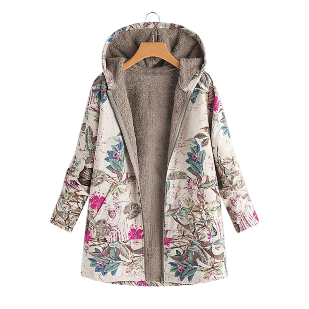 Veste à capuche Femme Patchwork Décontractée 0