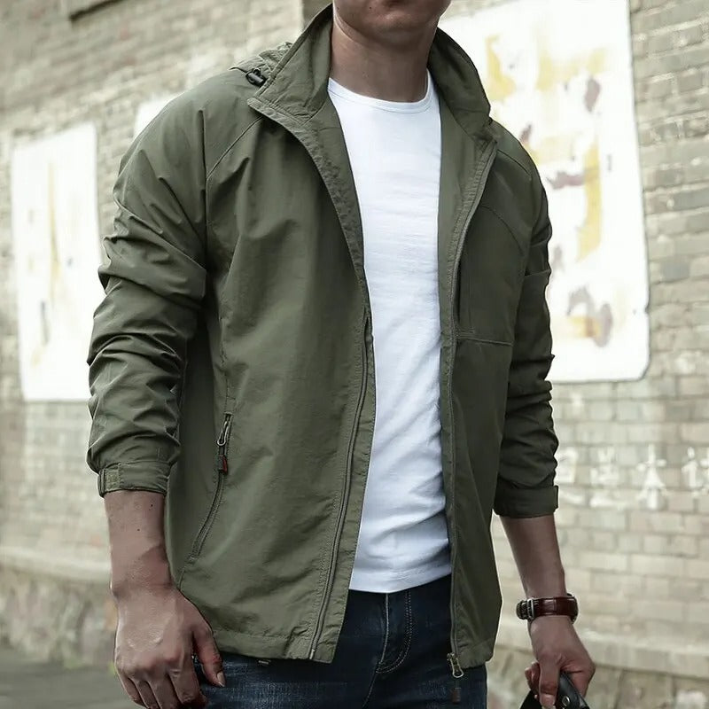 Veste cargo pour homme, déperlante et respirante 2