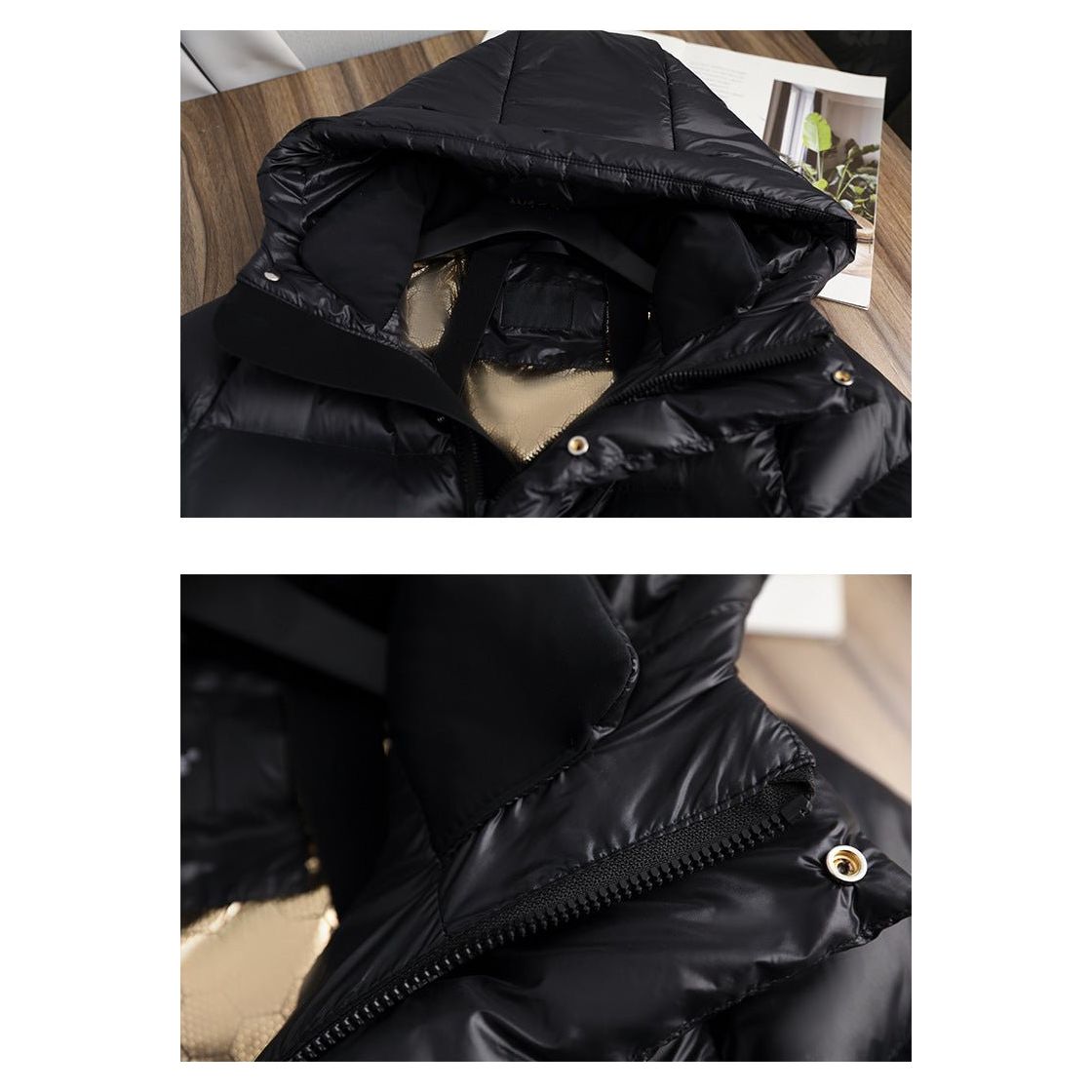 Veste d'Hiver Femme Imperméable en Duvet 7
