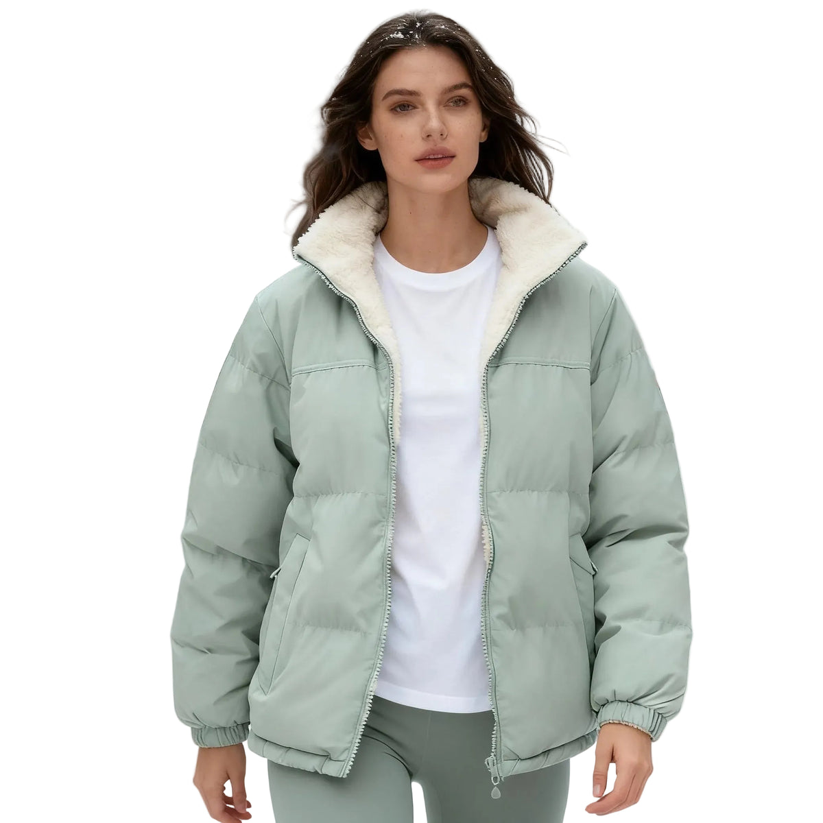 Veste d'Hiver Matelassée pour Femme Moderne 0
