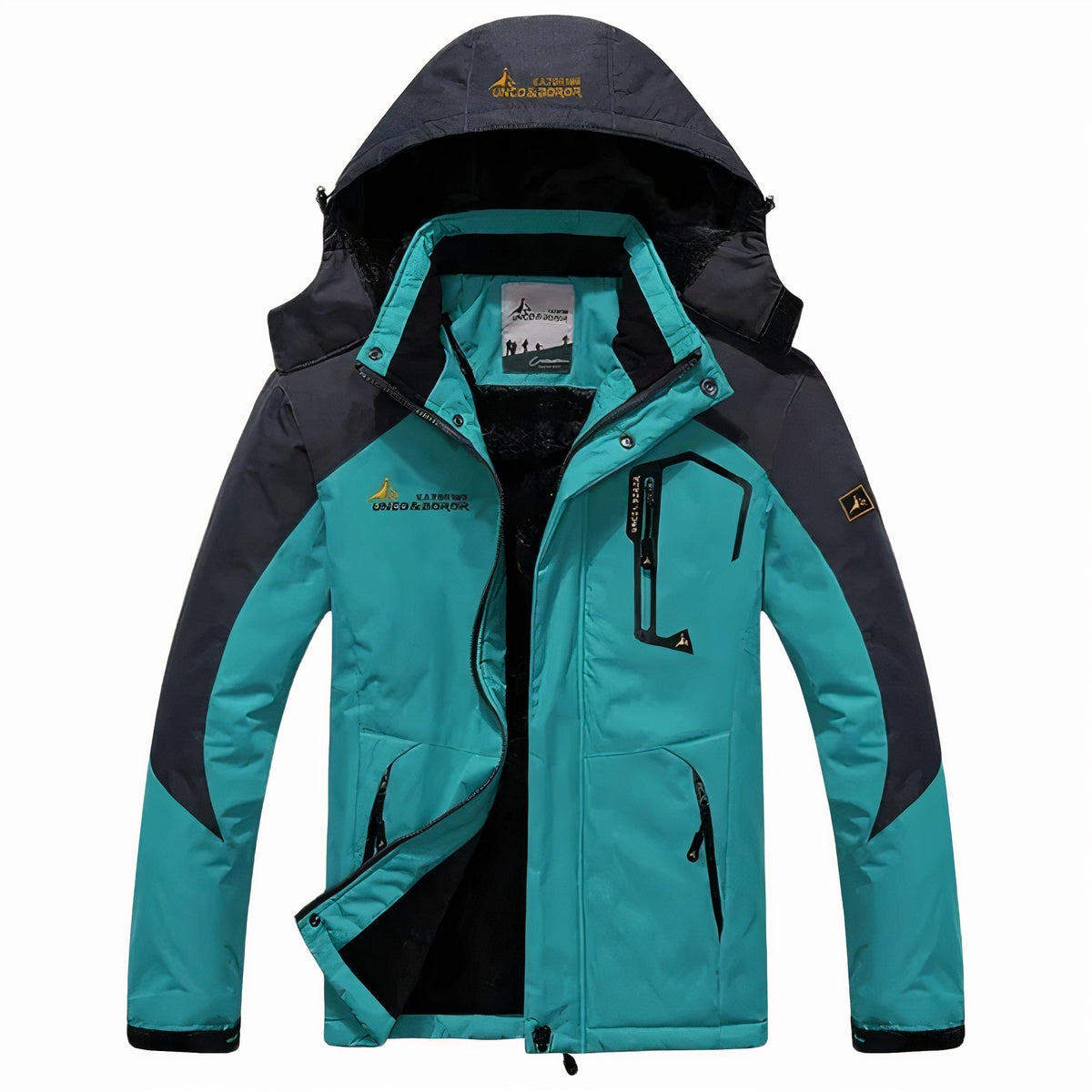 Veste d'hiver Imperméable avec Capuche Amovible 1