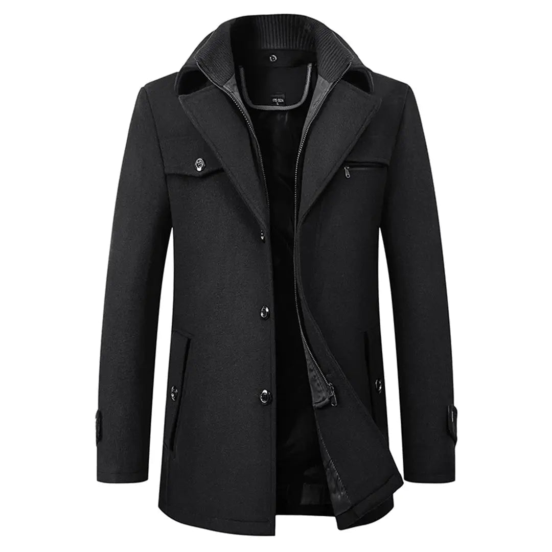Veste d'hiver pour Homme Longue et Élégante 0