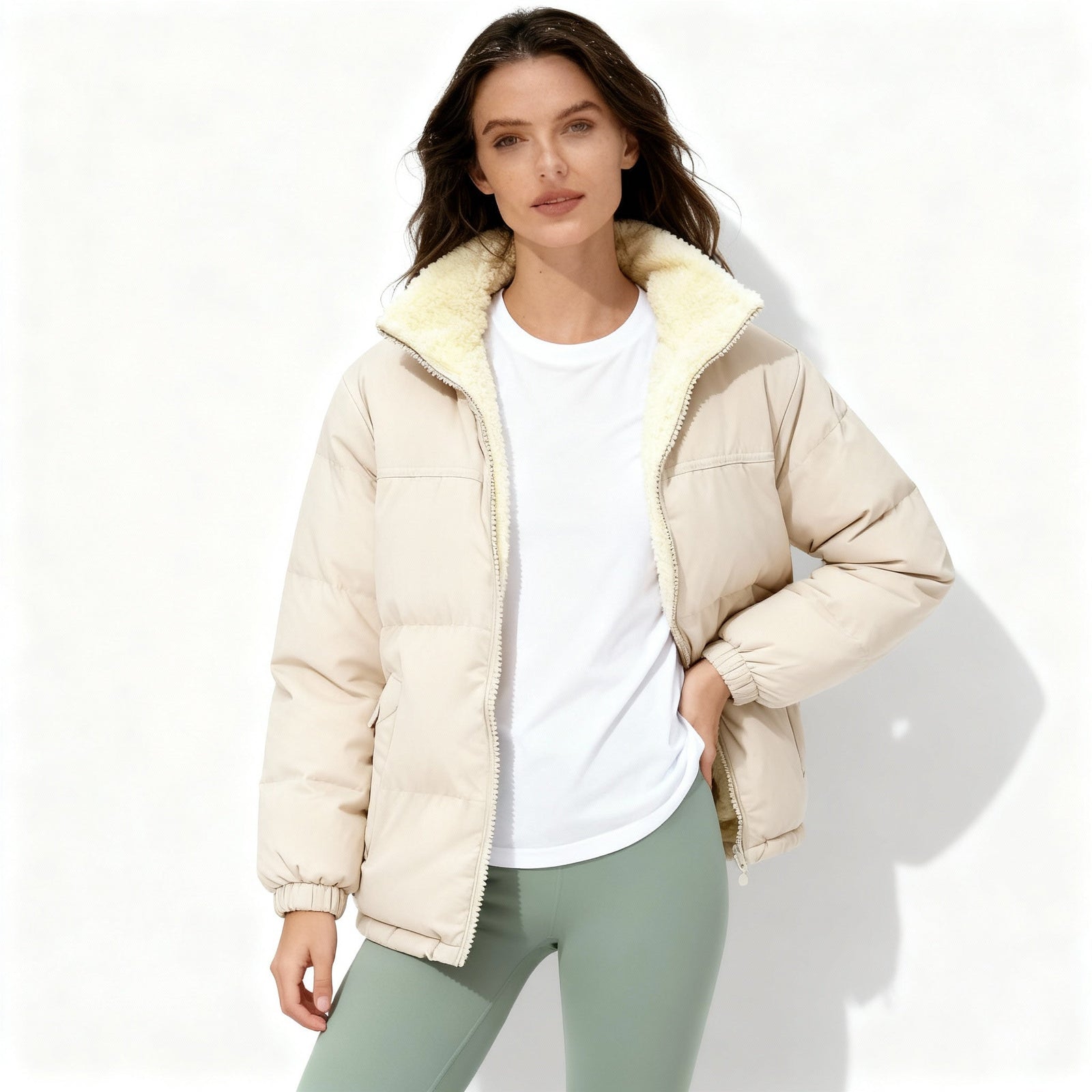 Veste d'hiver pour femme Matelassée 5