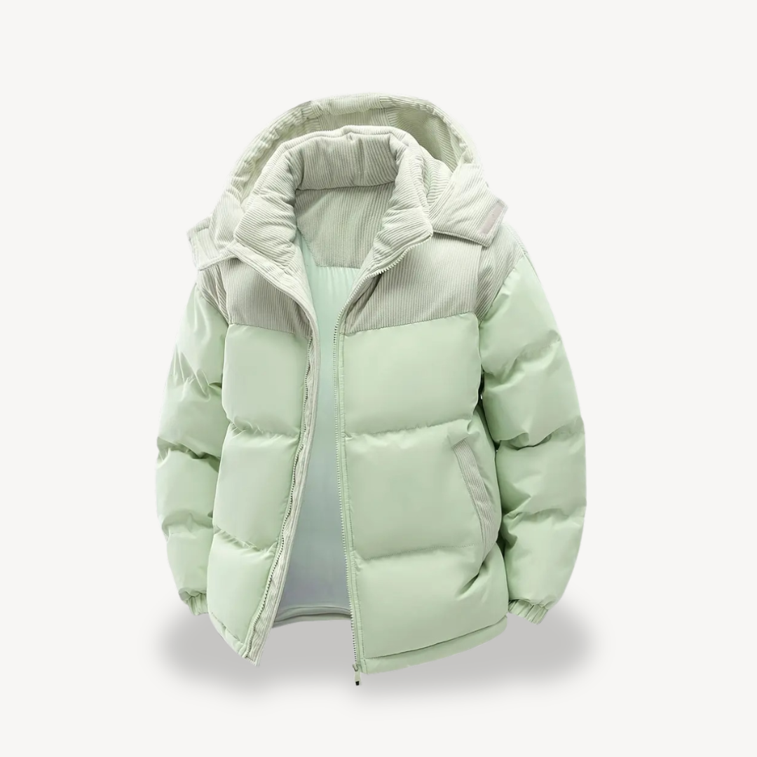 Veste d'hiver pour hommes à capuche moderne 8