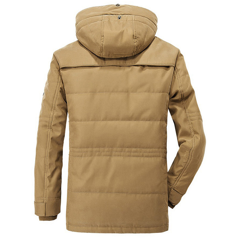 Veste d'hiver pour hommes confortable et chaude 4