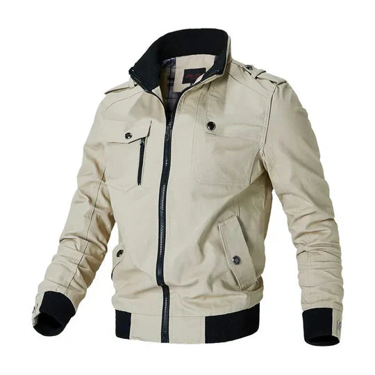 Veste d'hiver pour hommes style bomber 4