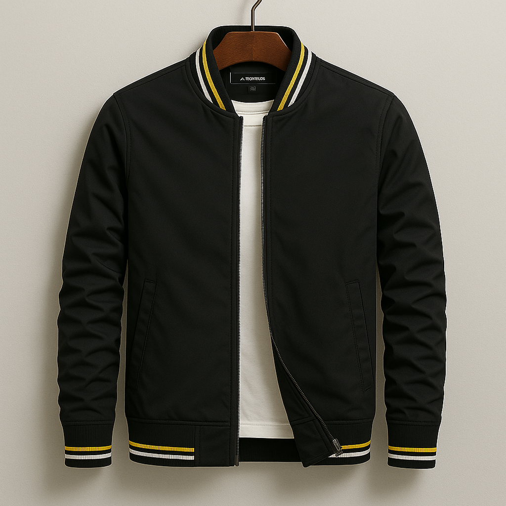 Veste de Bombardier Masculine Moderne 4