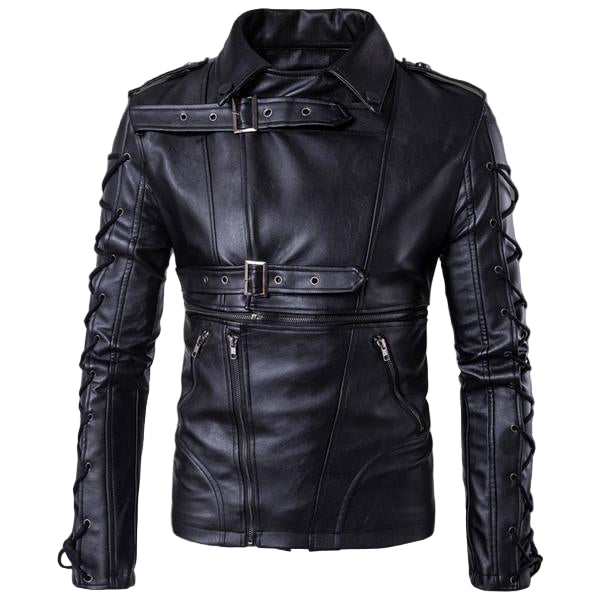 Veste de Moto Décontractée pour Hommes avec Détails Pratiques 0