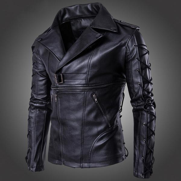 Veste de Moto Décontractée pour Hommes avec Détails Pratiques 1