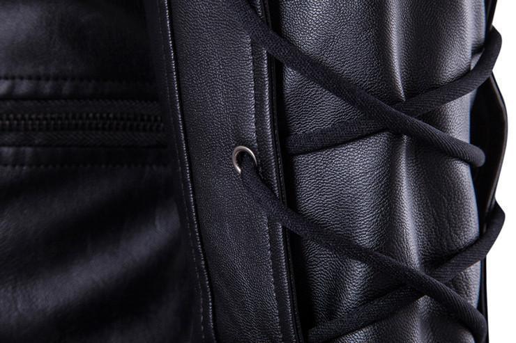 Veste de Moto Décontractée pour Hommes avec Détails Pratiques 3