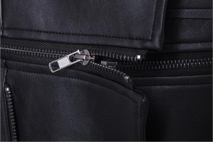 Veste de Moto Décontractée pour Hommes avec Détails Pratiques 4