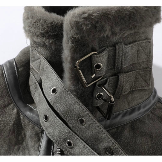 Veste de Moto Femme en Daim 3