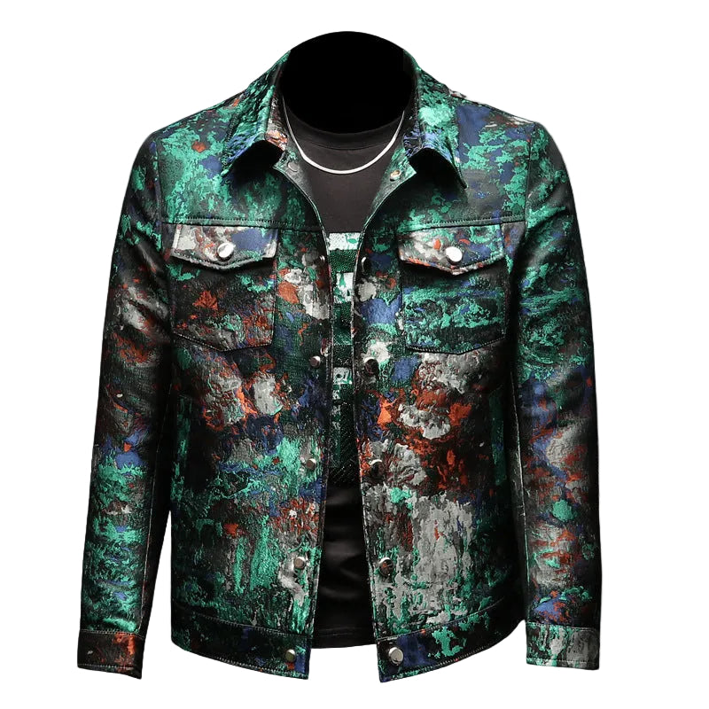 Veste de Nuit Femme Émeraude Chic 0