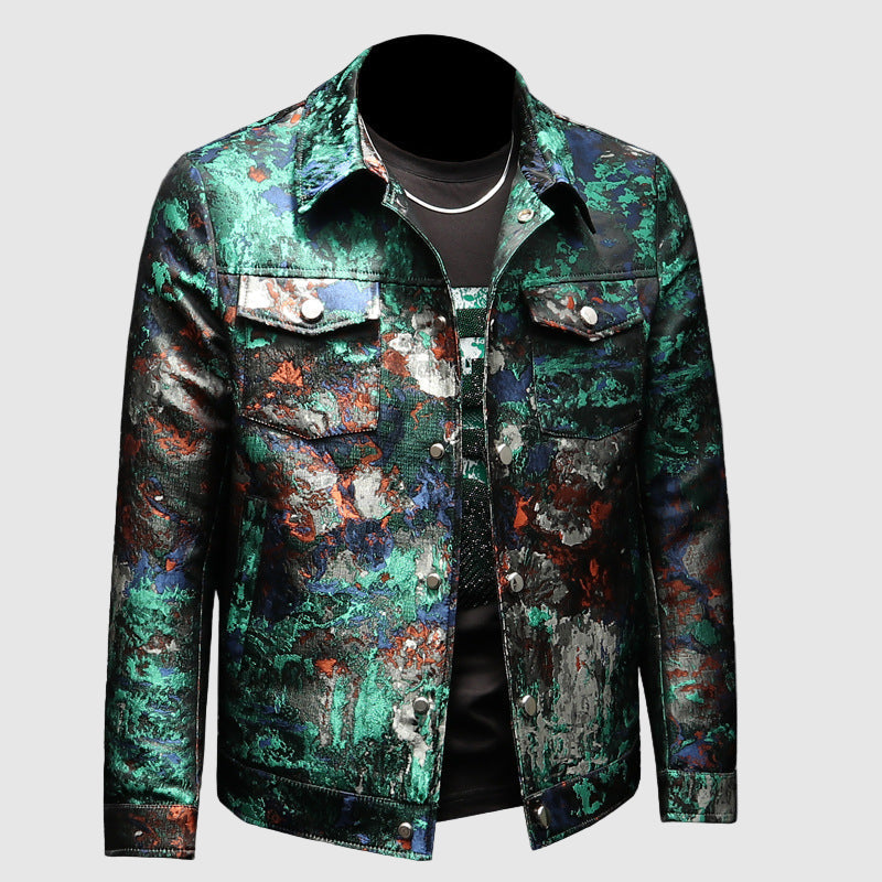 Veste de Nuit Femme Émeraude Chic 1