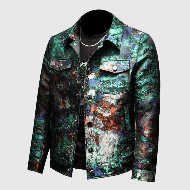 Veste de Nuit Femme Émeraude Chic 2