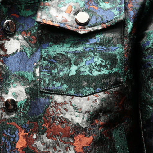 Veste de Nuit Femme Émeraude Chic 4