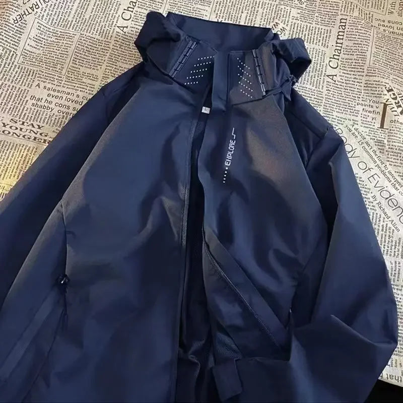 Veste de Pluie Homme Coupe-Vent 4
