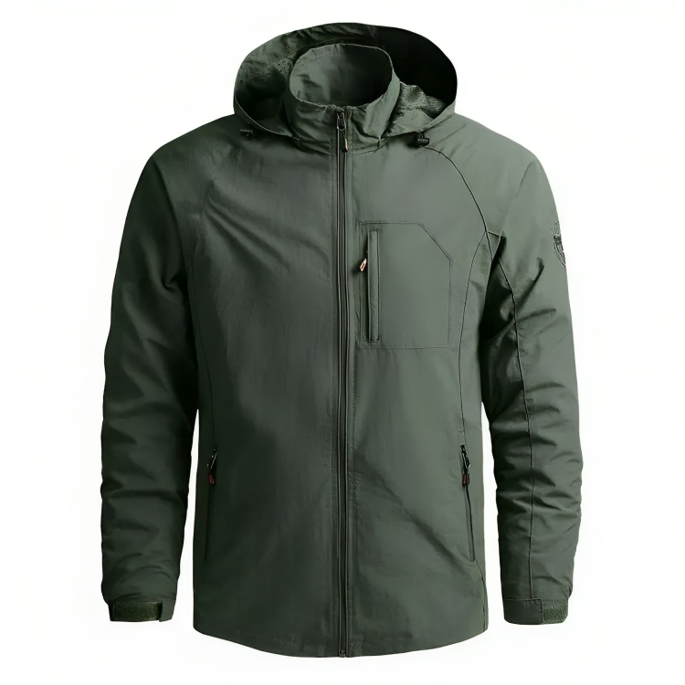 Veste de Pluie Homme avec Capuche Moderne 2