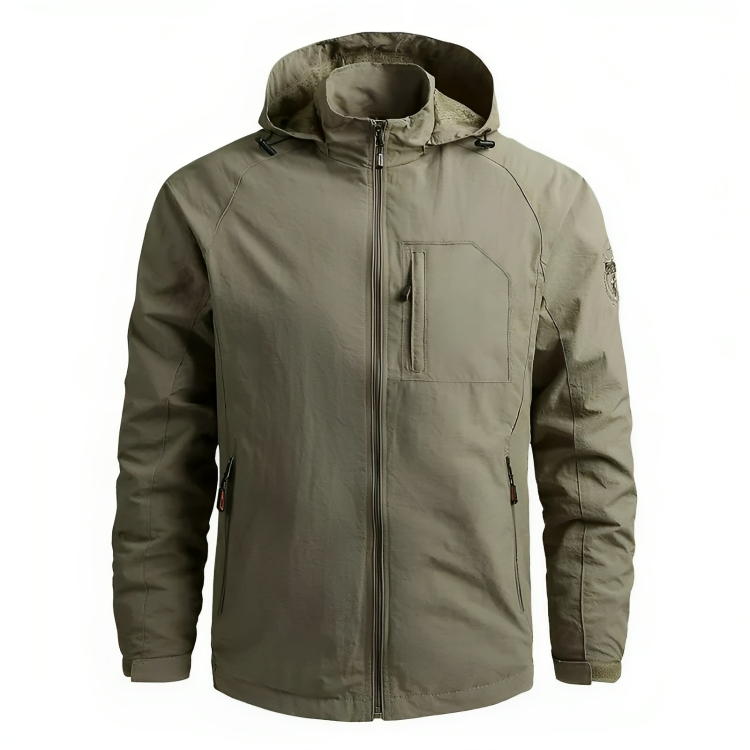 Veste de Pluie Homme avec Capuche Moderne 3