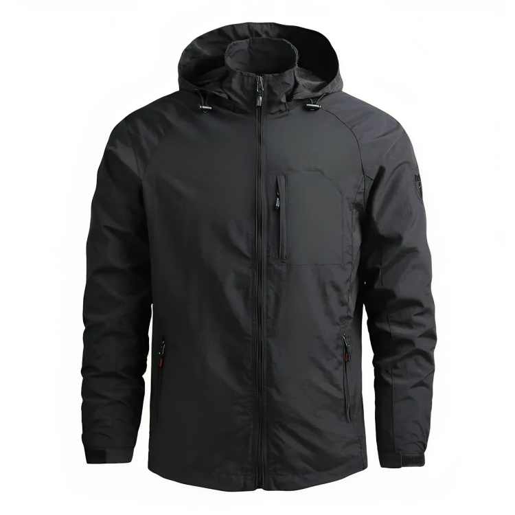 Veste de Pluie Homme avec Capuche Moderne 4