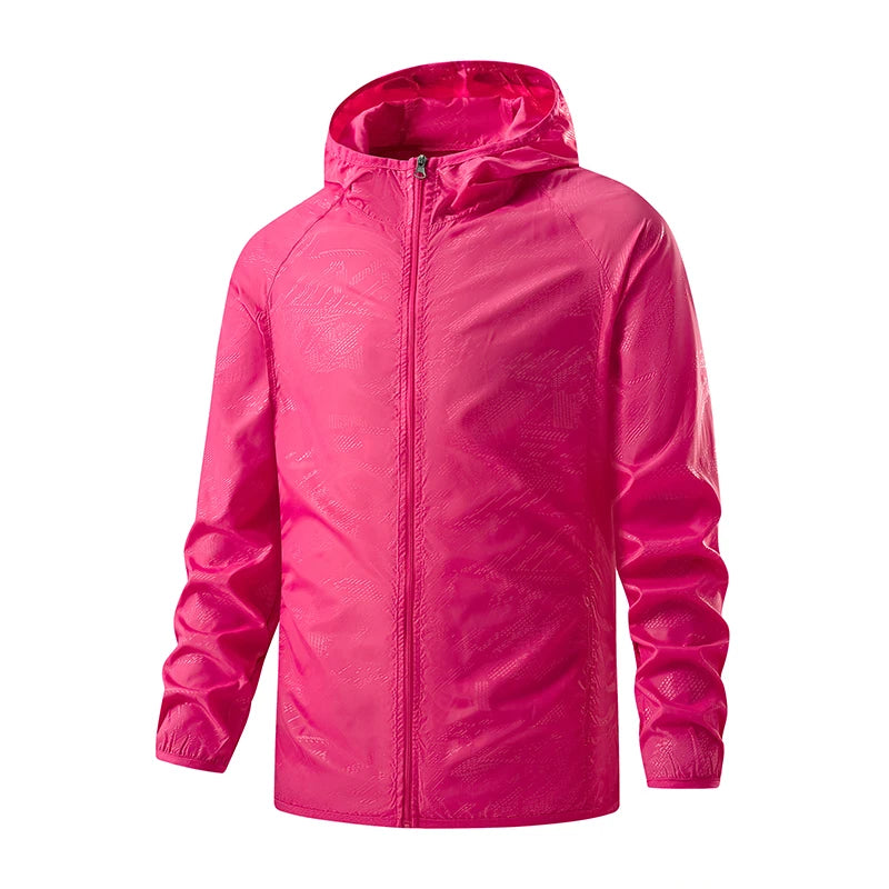 Veste de Randonnée Unisexe Imperméable avec Protection Solaire 13