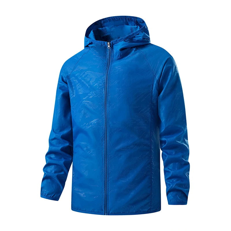Veste de Randonnée Unisexe Imperméable avec Protection Solaire 14