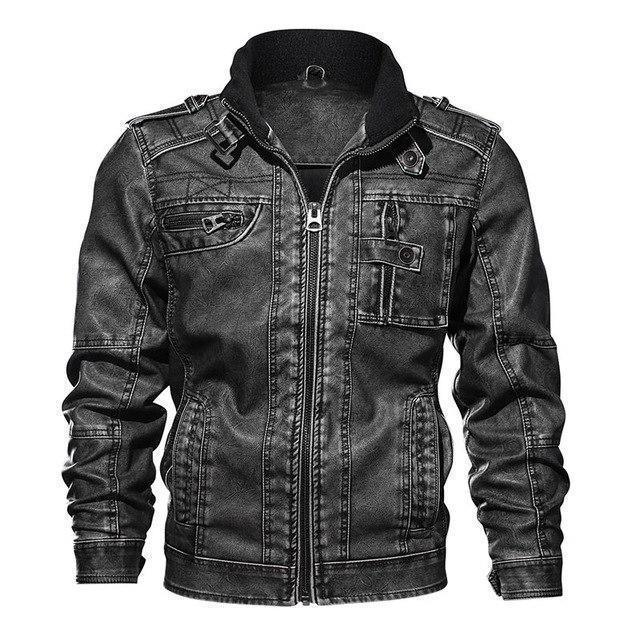 Veste de moto pour hommes décontractée 1