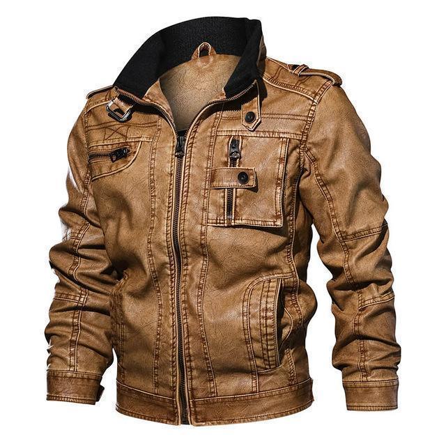Veste de moto pour hommes décontractée 2