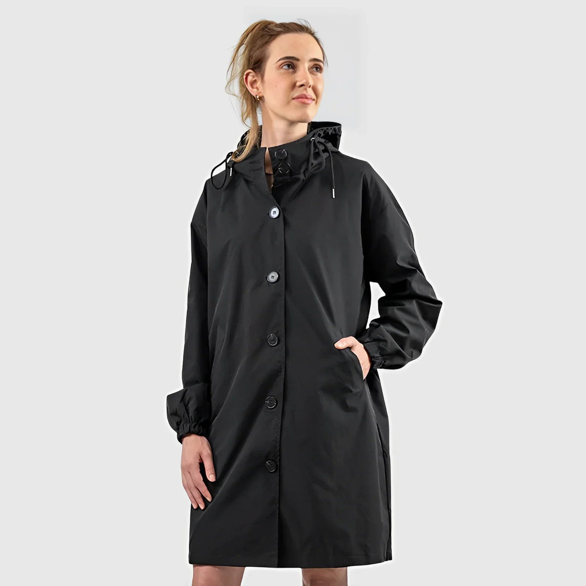 Veste de pluie à capuche pour femmes 0