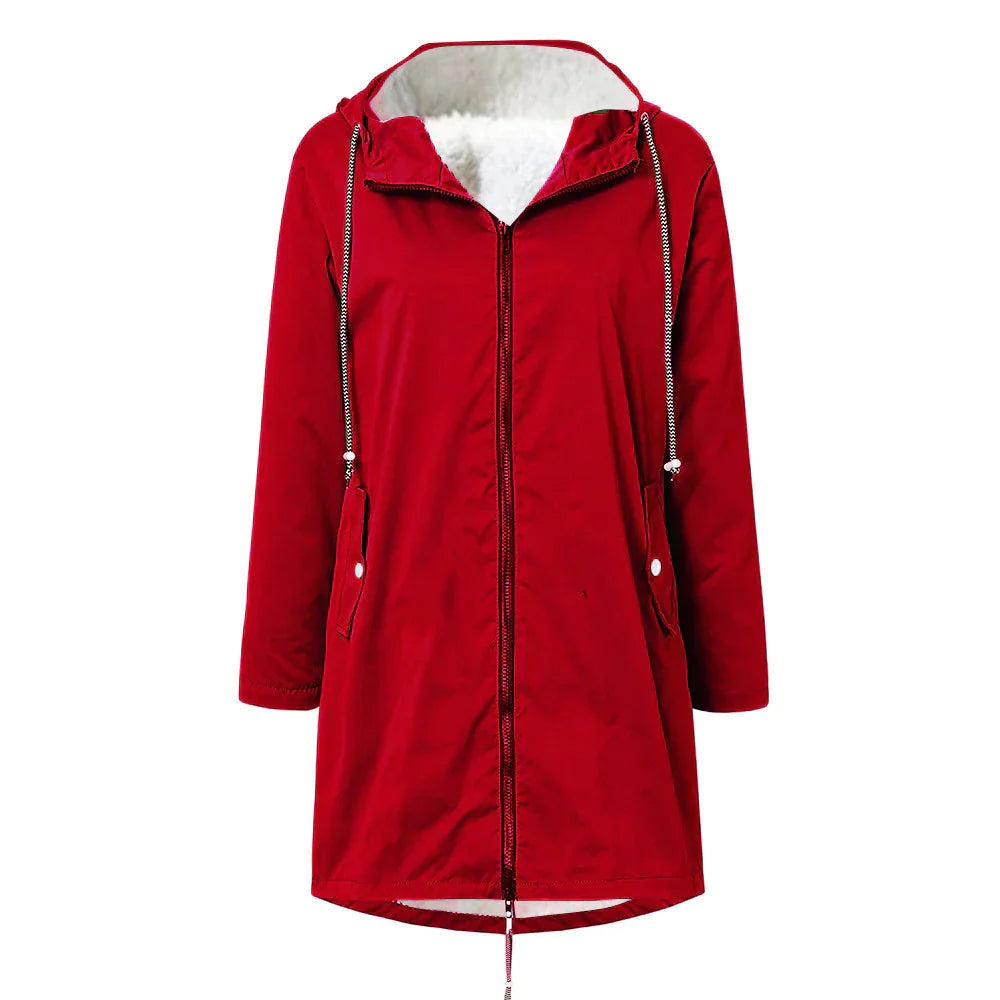 Veste de pluie pour femmes ELSA avec capuche ajustable 8