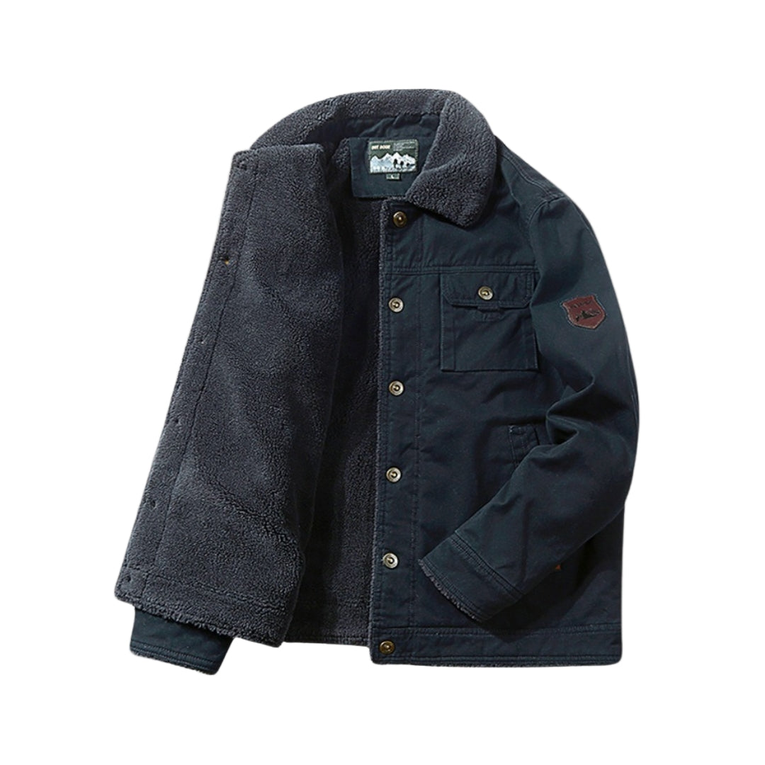 Veste de travail pour hommes avec doublure en toison 0