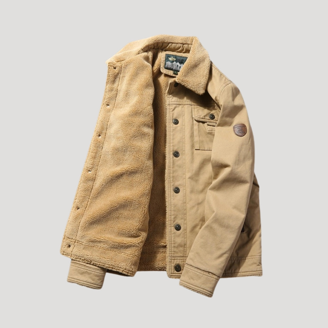 Veste de travail pour hommes avec doublure en toison 2