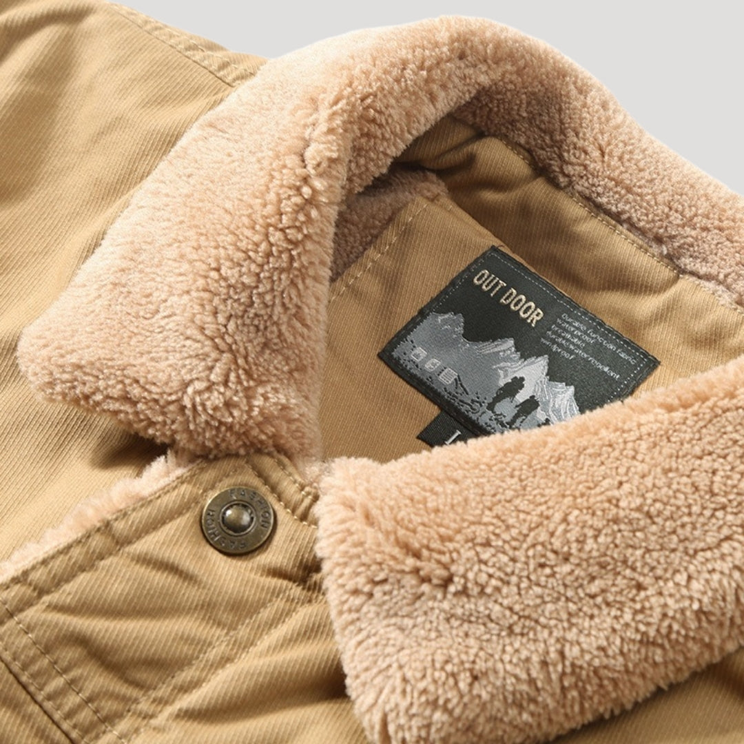 Veste de travail pour hommes avec doublure en toison 3