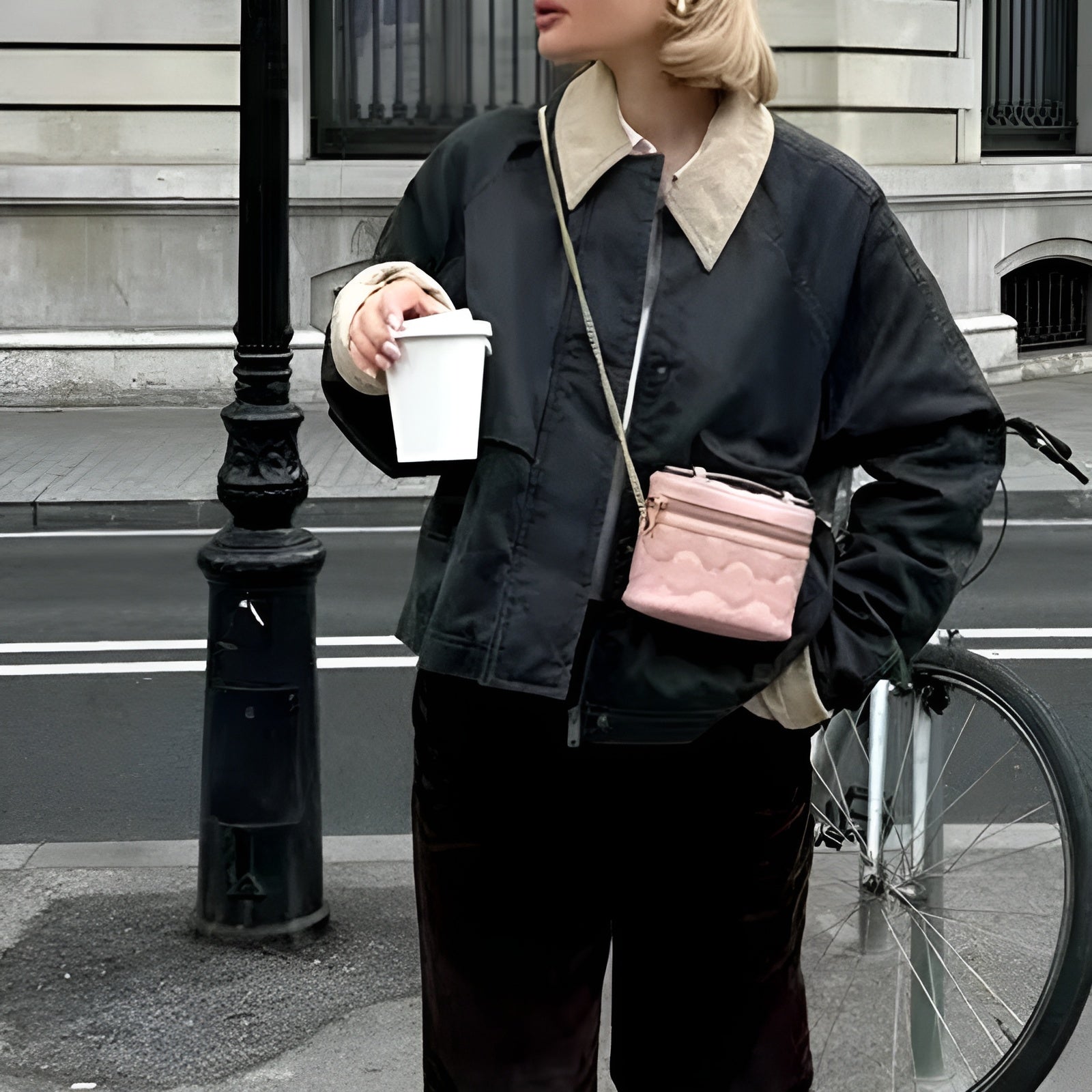 Veste de travail surdimensionnée Grunge 1