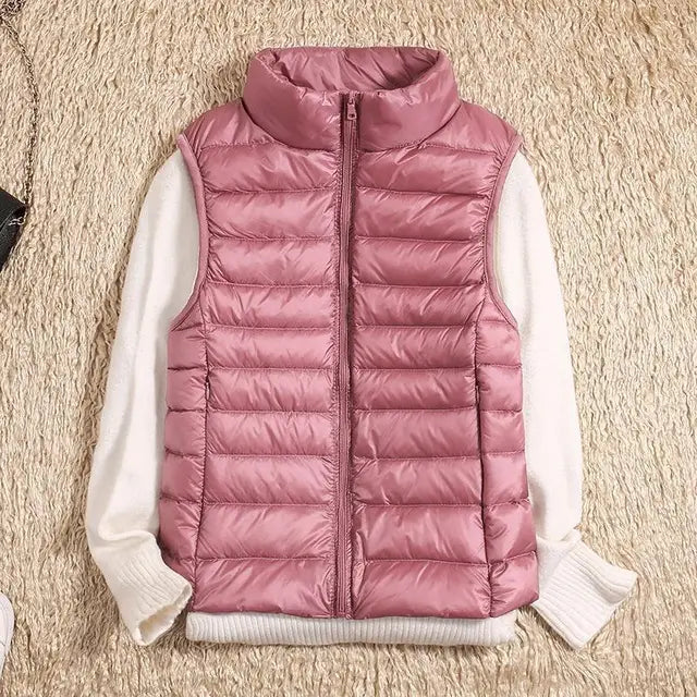 Veste doudoune légère zippée pour femme 1